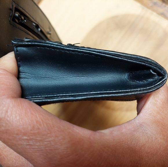 Vintage* Jordache Black Wallet Clutch - Picture 16 of 16